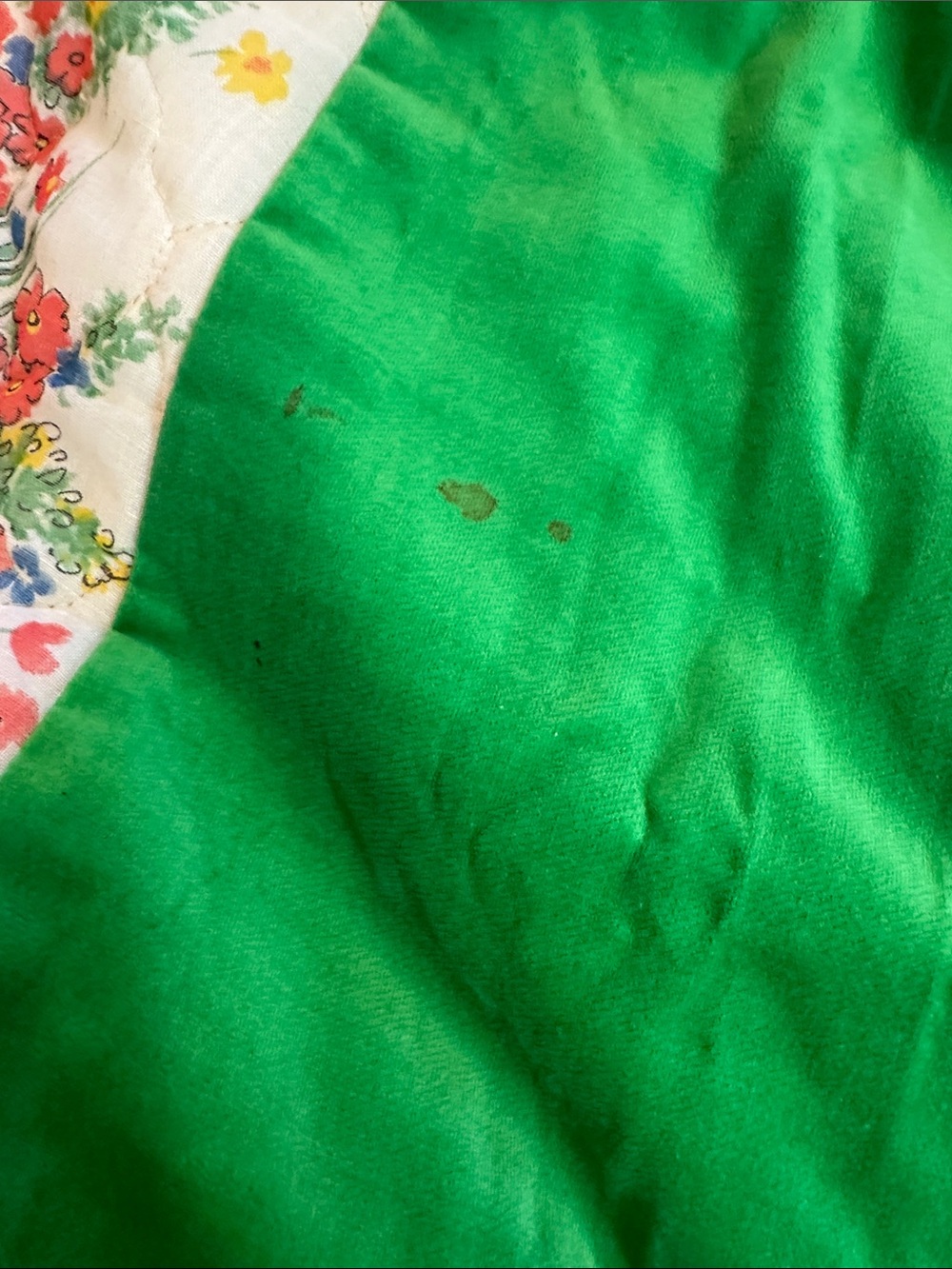 Vintage Chessa Davis Quilted Floral Skirt - Picture 3 of 7
